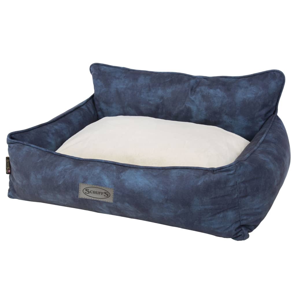 3-Scruffs & Tramps Lettino per Cani Kensington M 60x50 cm Blu Navy-3