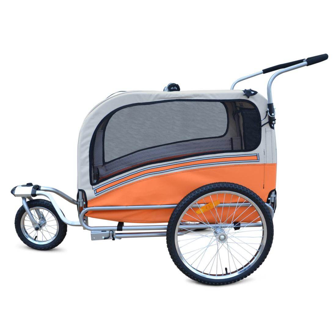 ARGO LARGE interno 50x87cm - Rimorchio Bici Per Cani - Papilio Shop