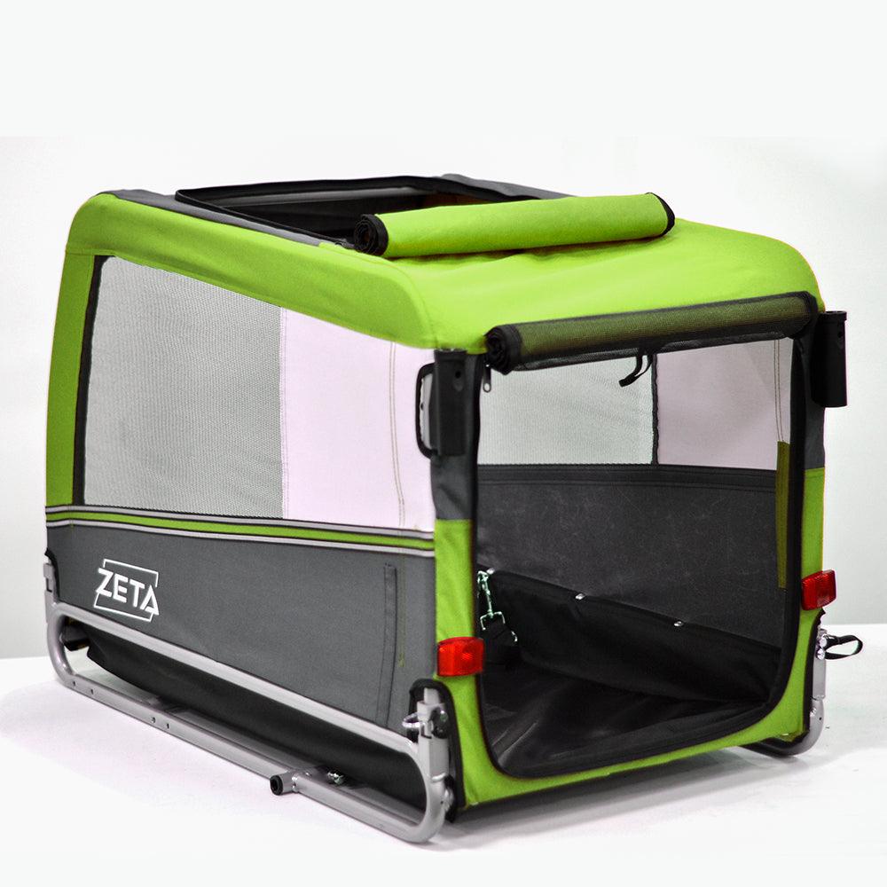 ZETA LARGE interno 50x85cm - Rimorchio Bici Per Cani - Papilio Shop