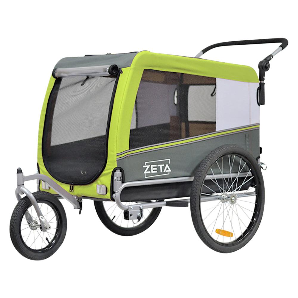 ZETA LARGE interno 50x85cm - Rimorchio Bici Per Cani - Papilio Shop