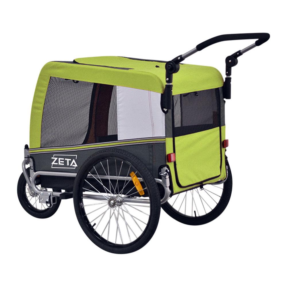 ZETA MEDIUM interno 50x75cm - Rimorchio Bici Per Cani - Papilio Shop