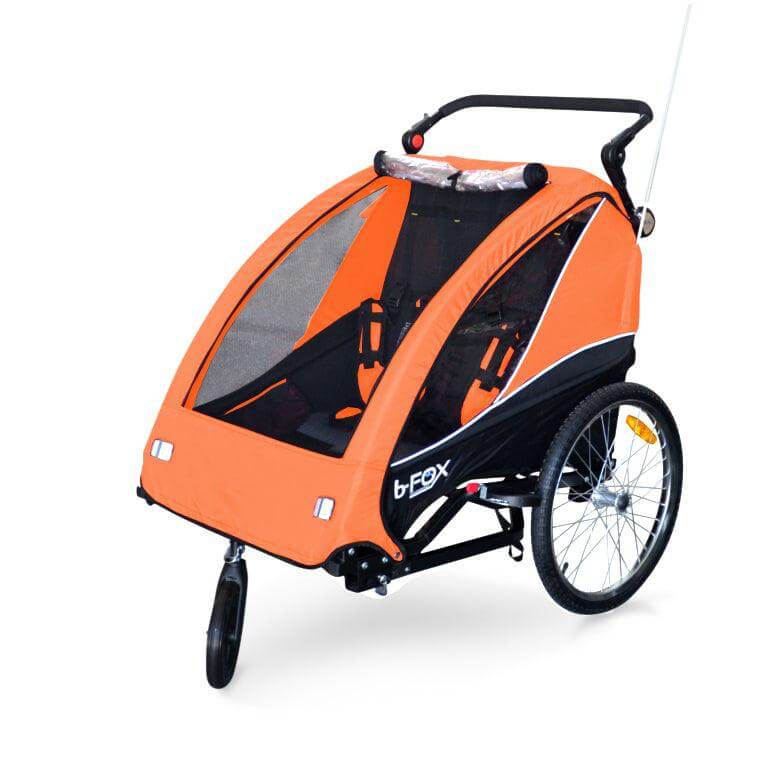 immagine-2-papilioshop-b-fox-arancio-rimorchio-da-bici-per-bimbi