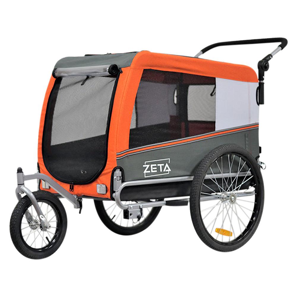 ZETA LARGE interno 50x85cm - Rimorchio Bici Per Cani - Papilio Shop