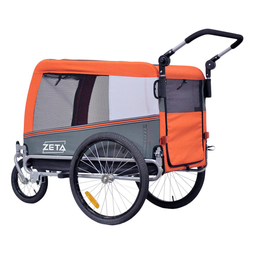 ZETA LARGE interno 50x85cm - Rimorchio Bici Per Cani - Papilio Shop