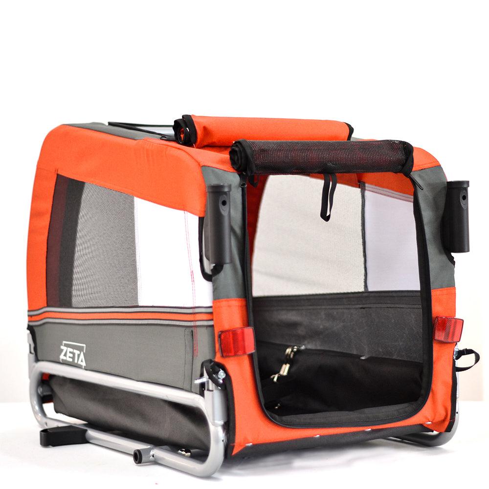 ZETA SMALL interno 40x60cm - Rimorchio Bici Per Cani - Papilio Shop