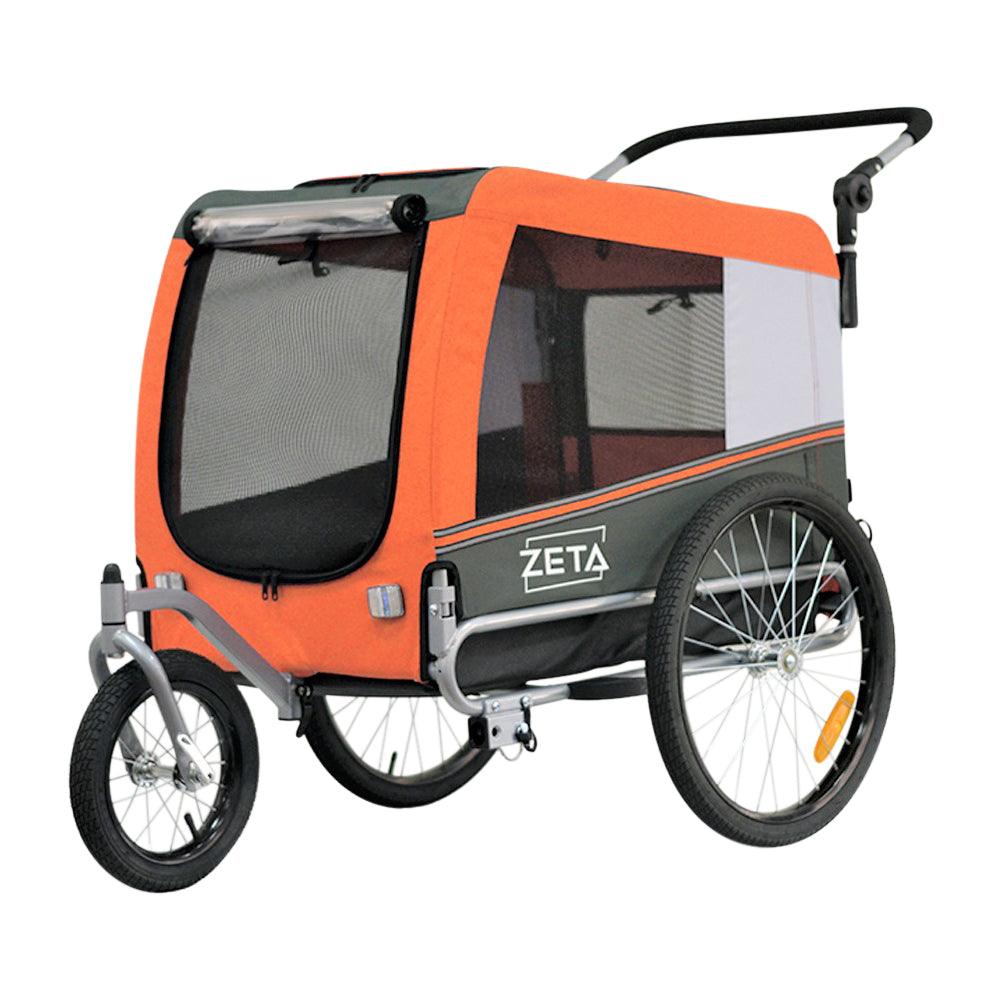 ZETA MEDIUM interno 50x75cm - Rimorchio Bici Per Cani - Papilio Shop
