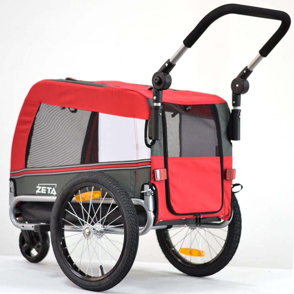 ZETA SMALL interno 40x60cm - Rimorchio Bici Per Cani - Papilio Shop