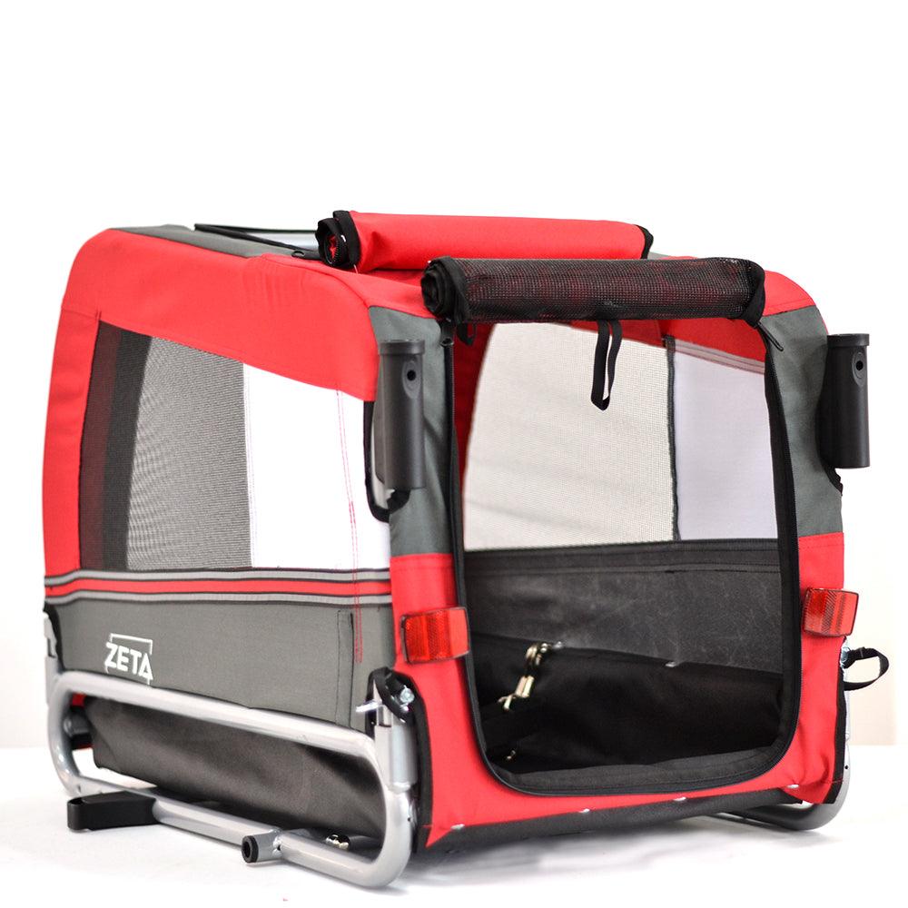 ZETA SMALL interno 40x60cm - Rimorchio Bici Per Cani - Papilio Shop