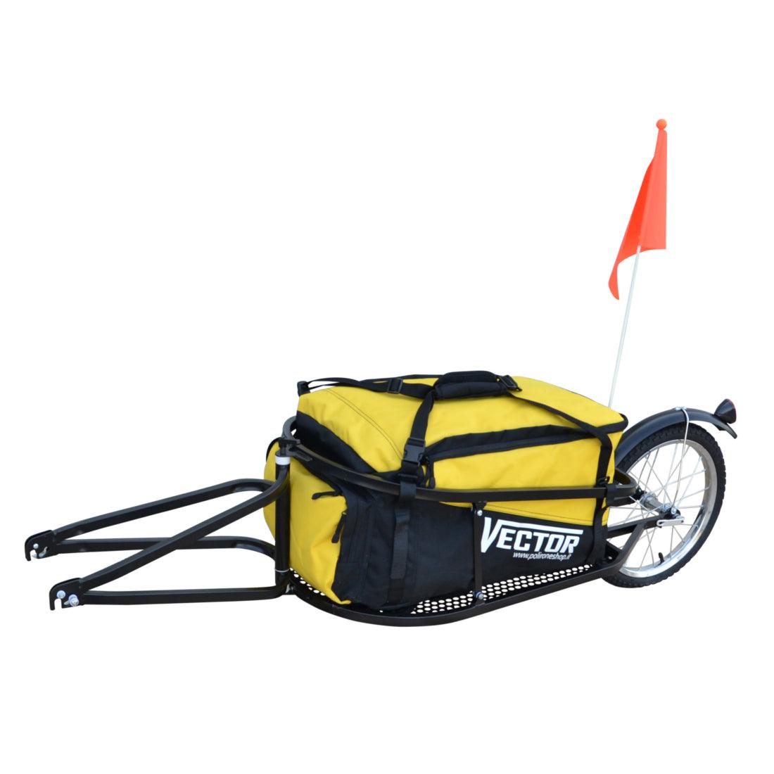 VECTOR - Rimorchio Da Bici Con Borsa - Papilio Shop