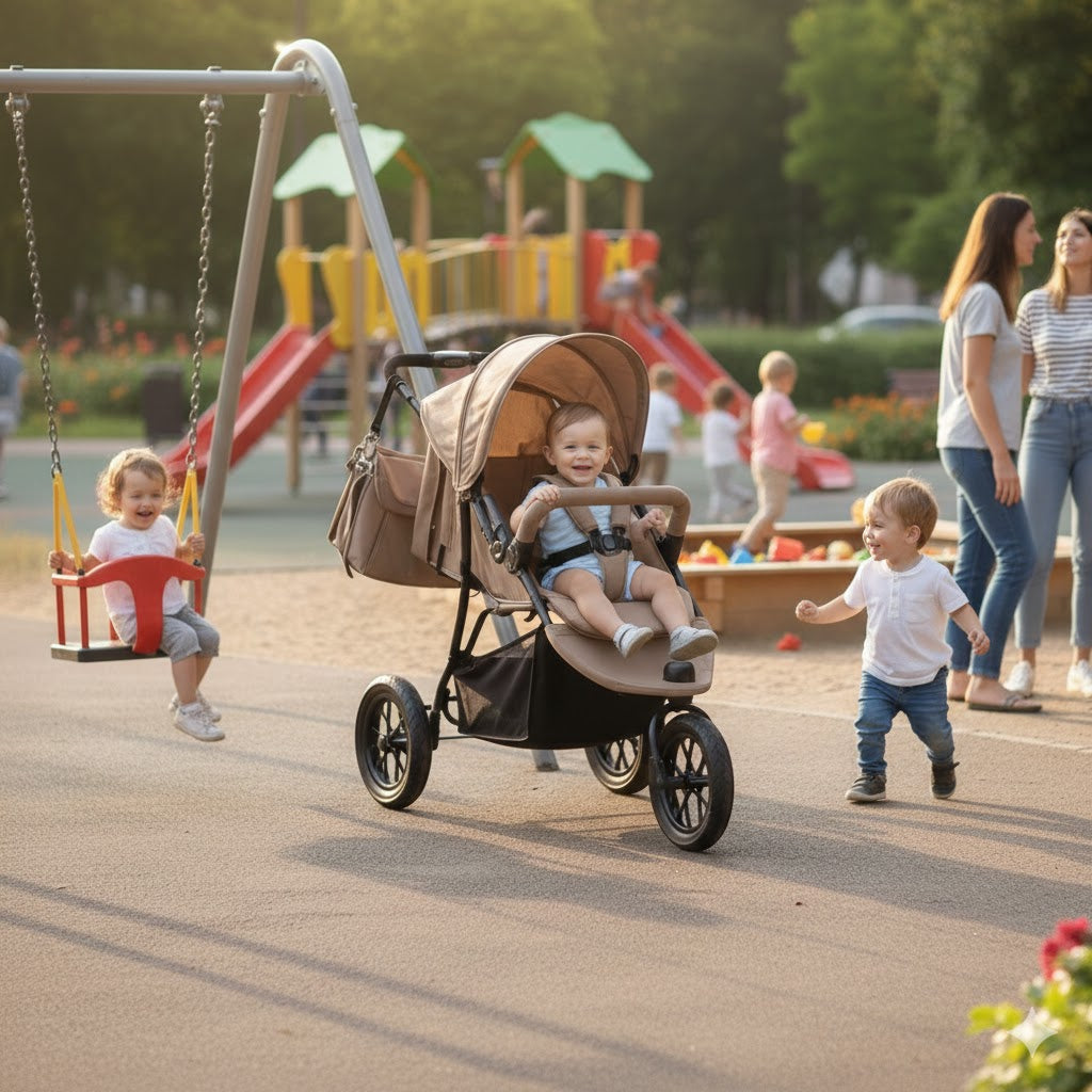 passeggino rimorchio bicicletta divertimento bambino sicurezza outdoor