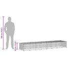 9-vidaXL Gabbia per Animali 36 Pannelli con Porta Nera 35x35 cm Acciaio-9