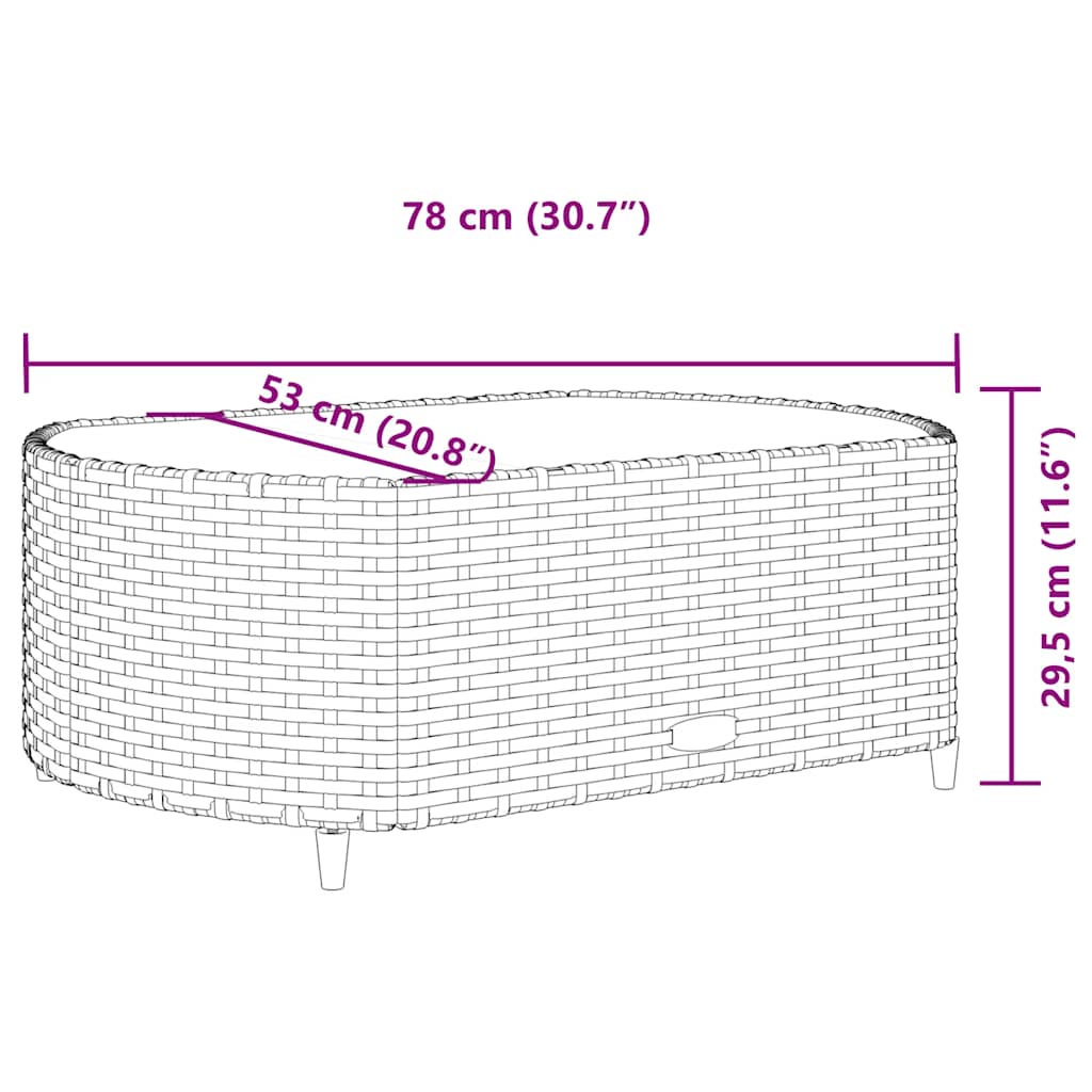 9-vidaXL Set Divano da Giardino 5 pz con Cuscini Grigio in Polyrattan-9
