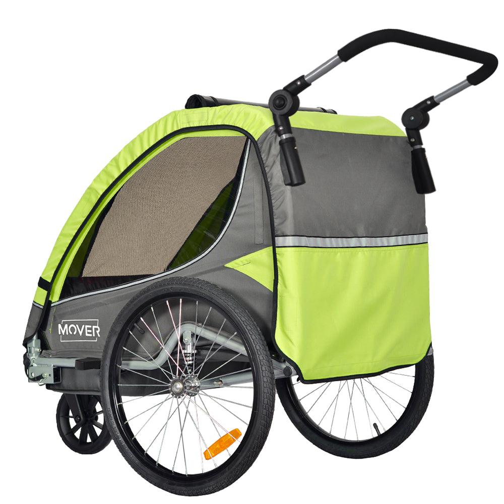 MOVER - Rimorchio Bici e Passeggino Per 1 o 2 Bambini - Papilio Shop