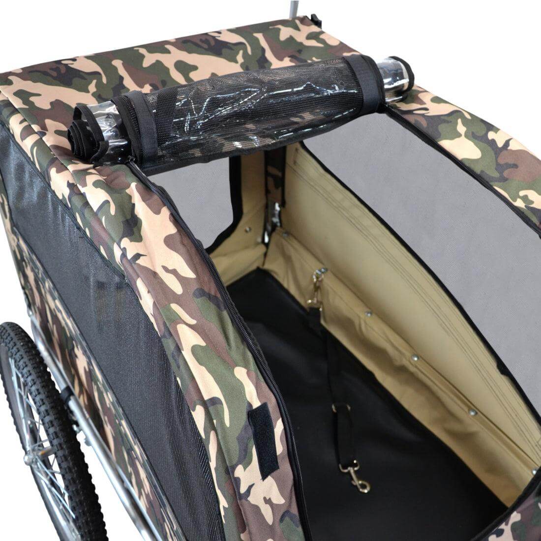 ARGO LARGE interno 50x87cm - Rimorchio Bici Per Cani - Papilio Shop