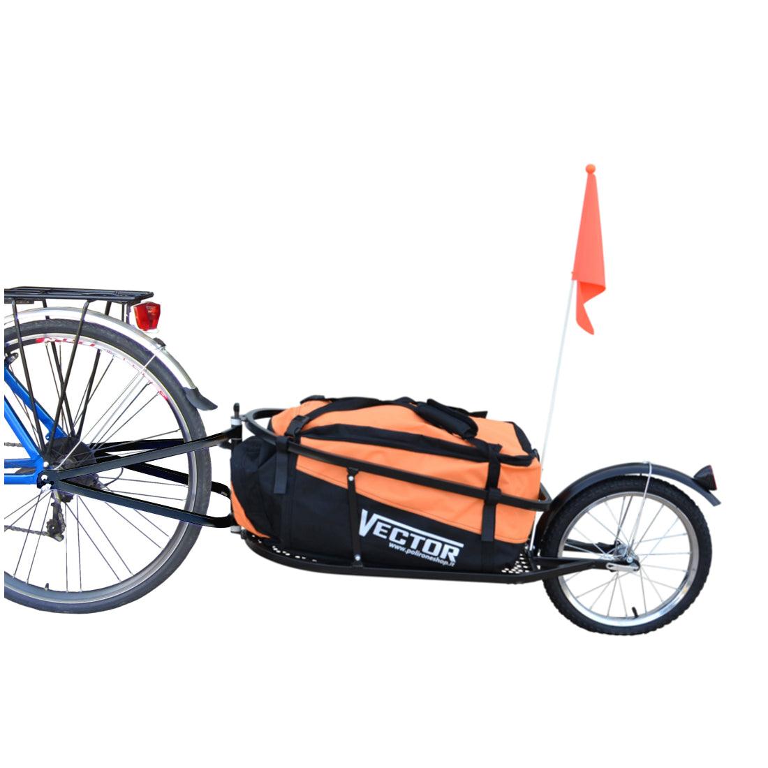 Rimorchio Bici XLC Carry Van - Capacità 30 Kg, Robusto E Versatile Per Ogni Giorno - Foto 12