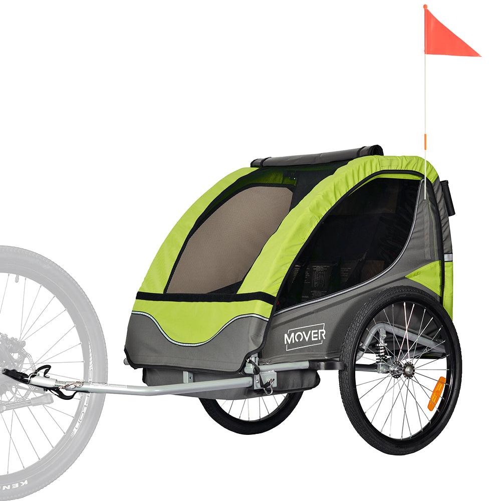 MOVER - Rimorchio Bici e Passeggino Per 1 o 2 Bambini - Papilio Shop