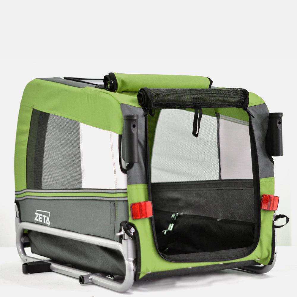 ZETA SMALL interno 40x60cm - Rimorchio Bici Per Cani - Papilio Shop