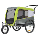ZETA LARGE interno 50x85cm - Rimorchio Bici Per Cani - Papilio Shop