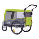 ZETA LARGE interno 50x85cm - Rimorchio Bici Per Cani - Papilio Shop