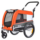 ZETA SMALL interno 40x60cm - Rimorchio Bici Per Cani - Papilio Shop