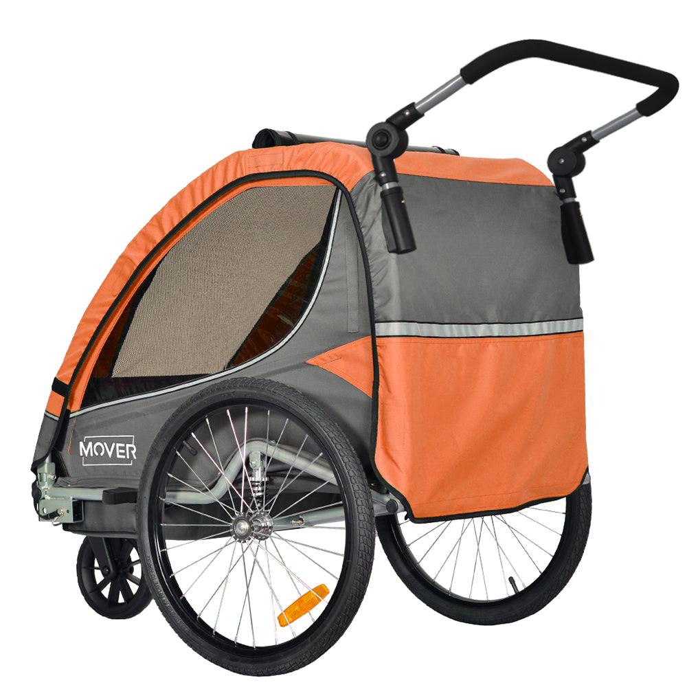MOVER - Rimorchio Bici e Passeggino Per 1 o 2 Bambini - Papilio Shop