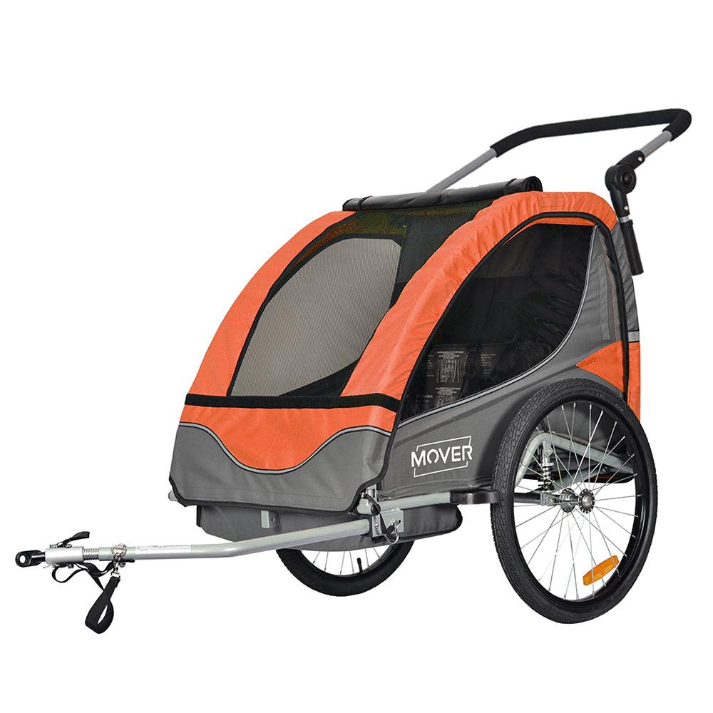 MOVER - Rimorchio Bici e Passeggino Per 1 o 2 Bambini - Papilio Shop