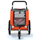 ZETA SMALL interno 40x60cm - Rimorchio Bici Per Cani - Papilio Shop