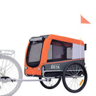 ZETA MEDIUM interno 50x75cm - Rimorchio Bici Per Cani - Papilio Shop
