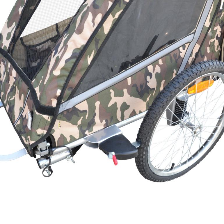 LEON - Rimorchio Per Bicicletta e Passeggino Per 1 o 2 Bambini - Papilio Shop