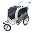 ARGO LARGE interno 50x87cm - Rimorchio Bici Per Cani - Papilio Shop