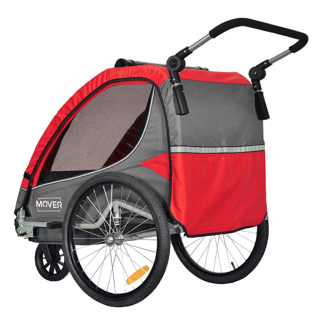 MOVER - Rimorchio Bici e Passeggino Per 1 o 2 Bambini - Papilio Shop