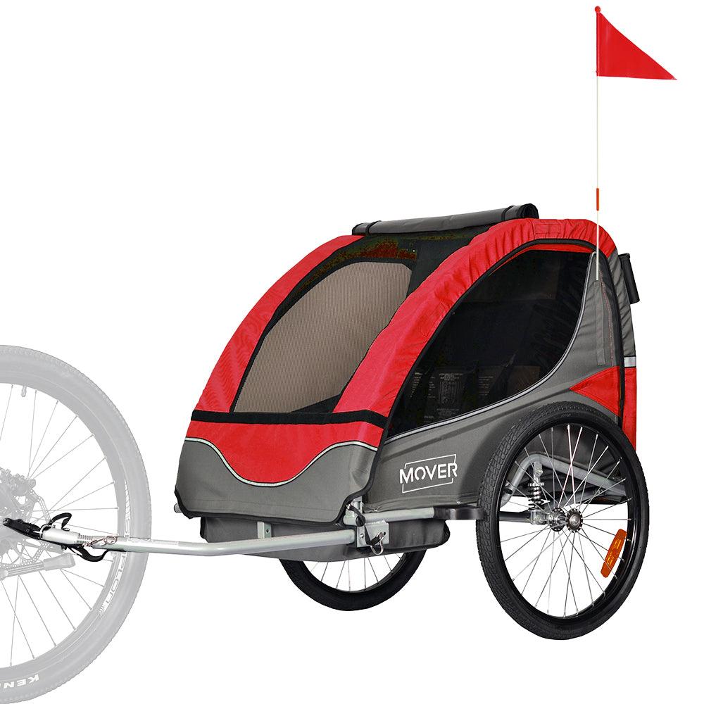 MOVER - Rimorchio Bici e Passeggino Per 1 o 2 Bambini - Papilio Shop