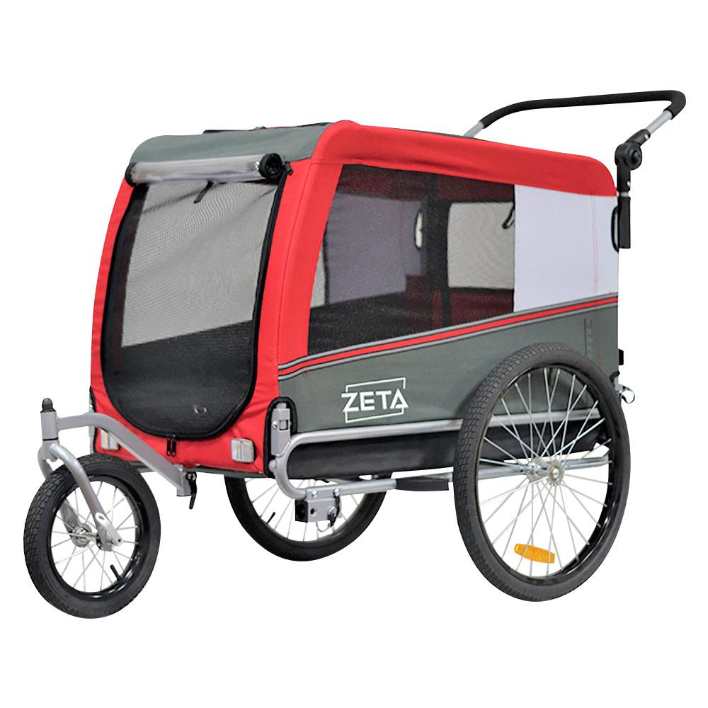 ZETA LARGE interno 50x85cm - Rimorchio Bici Per Cani - Papilio Shop
