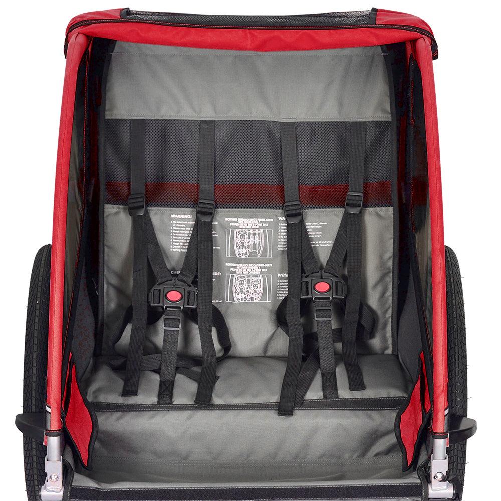 MOVER - Rimorchio Bici e Passeggino Per 1 o 2 Bambini - Papilio Shop