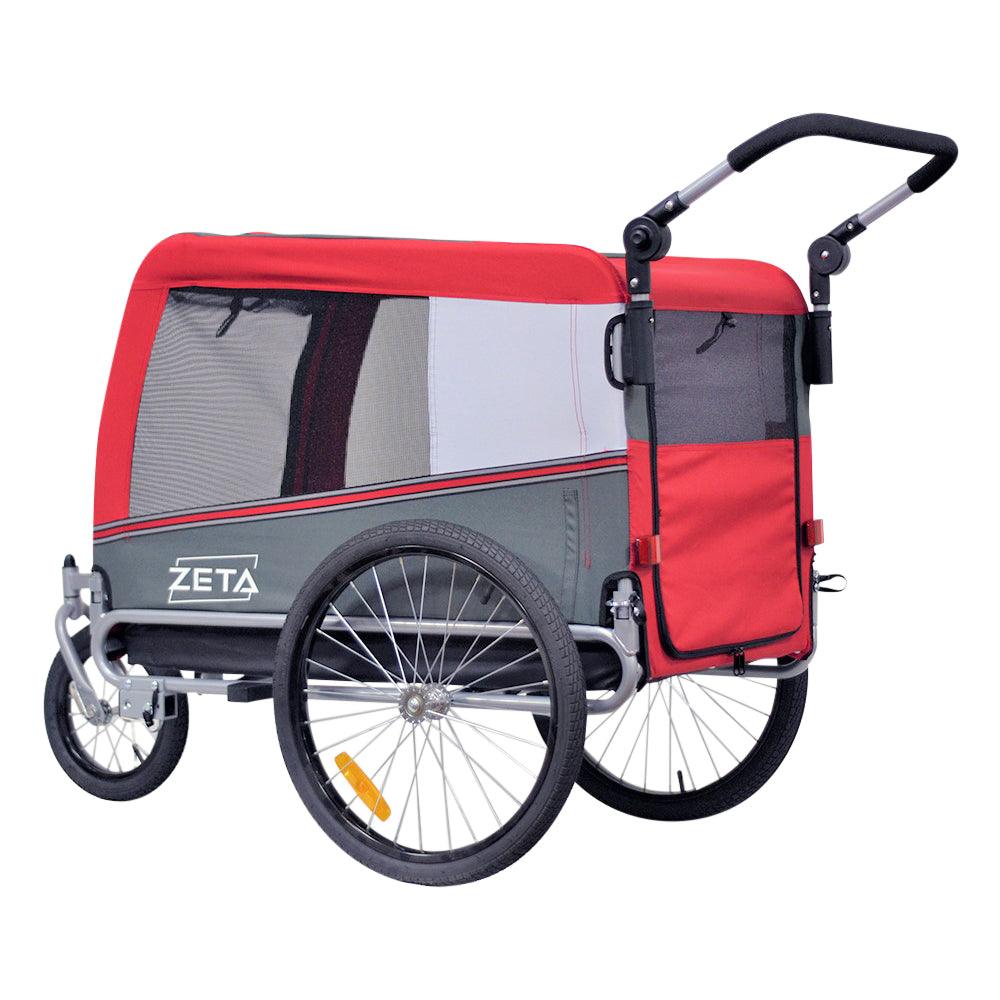 ZETA LARGE interno 50x85cm - Rimorchio Bici Per Cani - Papilio Shop