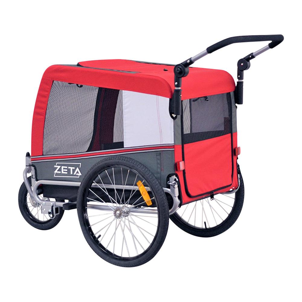 ZETA MEDIUM interno 50x75cm - Rimorchio Bici Per Cani - Papilio Shop