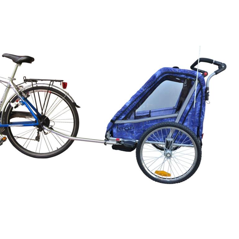 LEON - Rimorchio Per Bicicletta e Passeggino Per 1 o 2 Bambini - Papilio Shop
