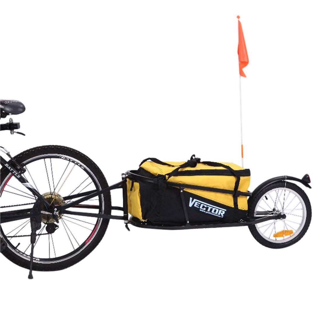 VECTOR - Rimorchio Da Bici Con Borsa - Papilio Shop