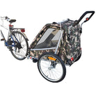 LEON - Rimorchio Per Bicicletta e Passeggino Per 1 o 2 Bambini - Papilio Shop