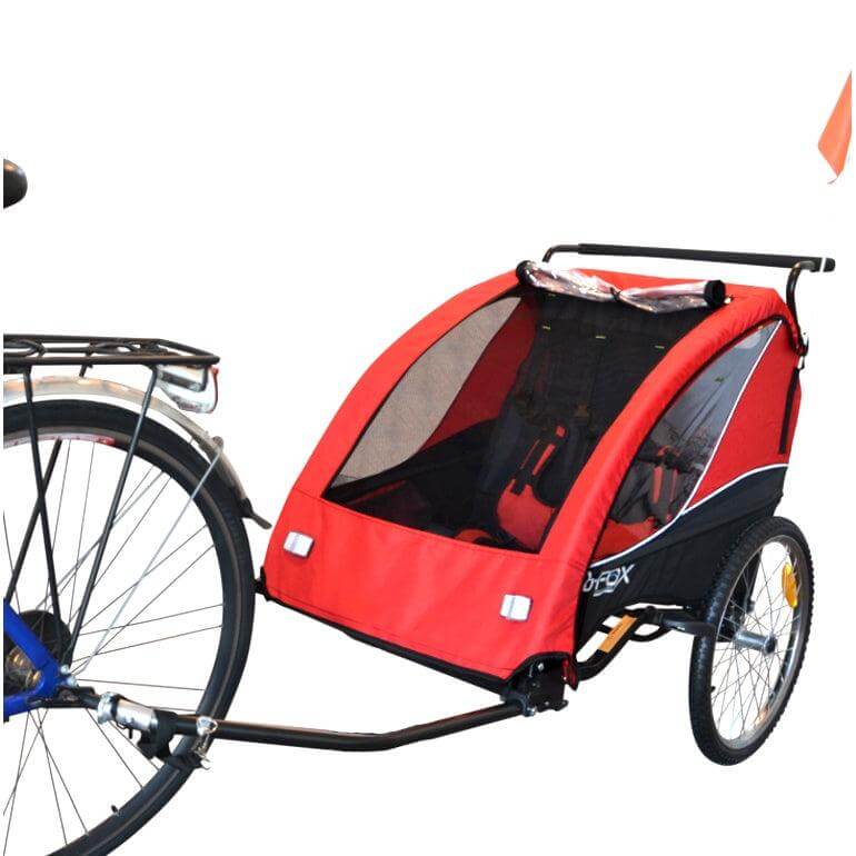 BFOX - Rimorchio Bici e Passeggino Per 1 o 2 bambini - Papilio Shop