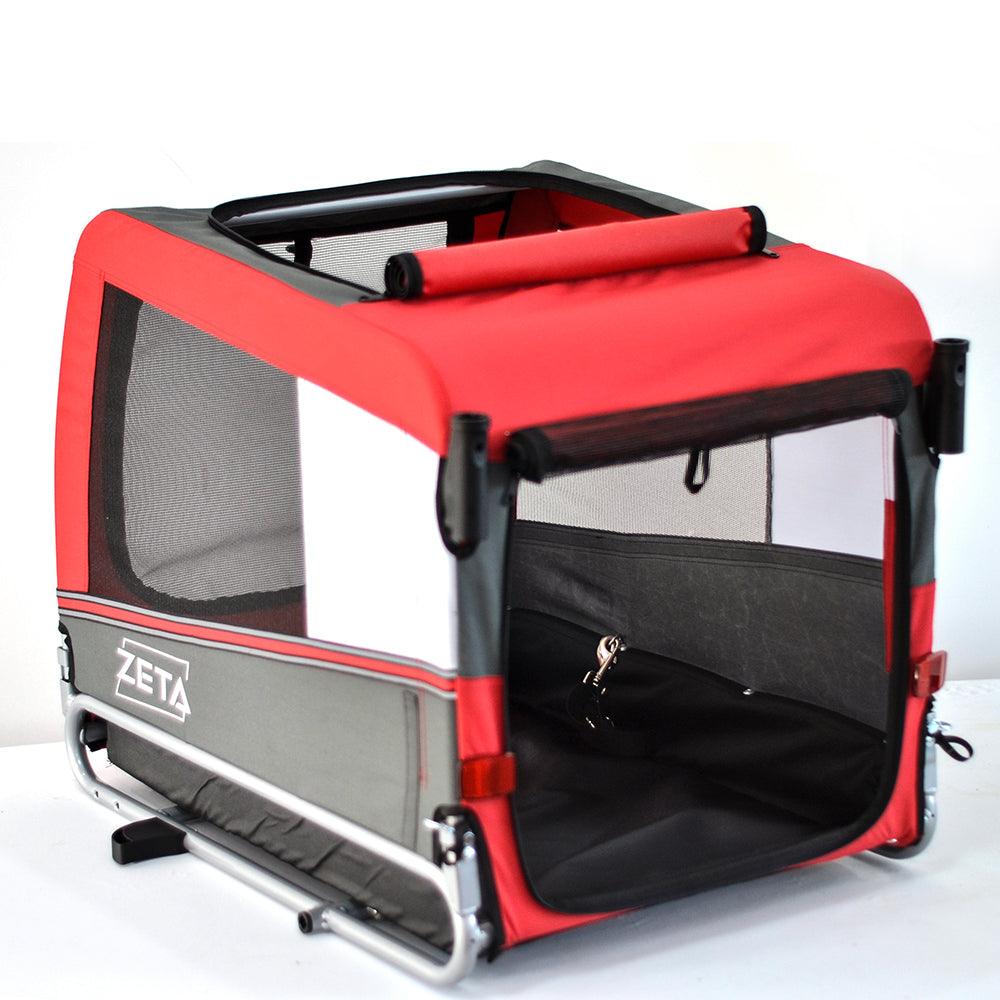 ZETA MEDIUM interno 50x75cm - Rimorchio Bici Per Cani - Papilio Shop